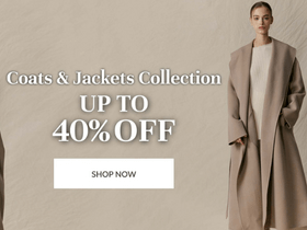 Coat & Jacket Collection: Get Up to 40% OFF on Women's Fashion
